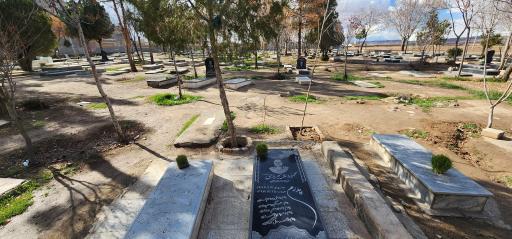 عکس آرامستان و گلزار شهدای سردارآباد