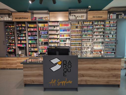 عکس فروشگاه لوازم هنری باروک