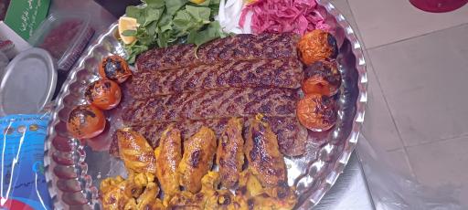 عکس کباب ساطوری یاس بناب