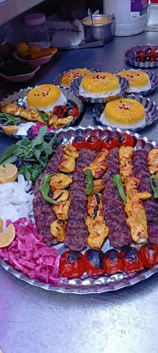 عکس کباب ساطوری یاس بناب