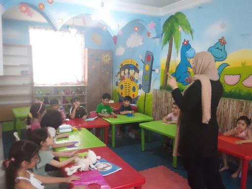 عکس آمادگی و پیش دبستانی ماه و ستاره