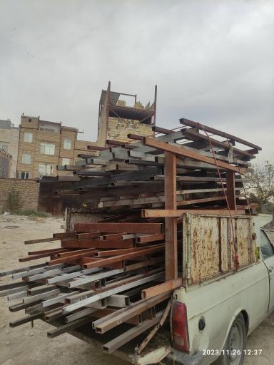 عکس ضایعات آهن خاوری