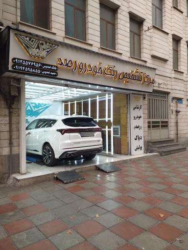 عکس کارشناسی و تشخیص رنگ خودرو رصد