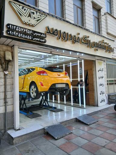 عکس کارشناسی و تشخیص رنگ خودرو رصد