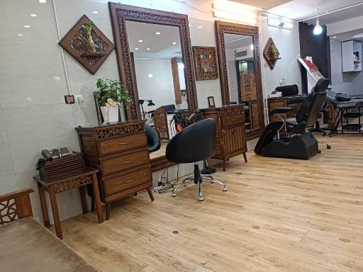 عکس سالن زیبایی رقص موی سیمین