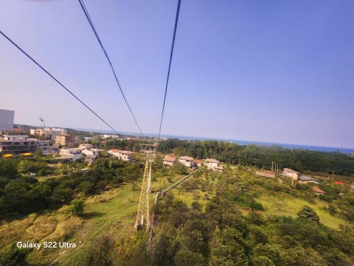 عکس خط یک تله کابین نمک آبرود