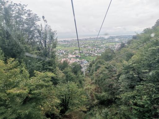 عکس خط یک تله کابین نمک آبرود