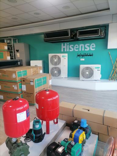 عکس نمایندگی کولرگازی داکت اسپیلت هایسنس