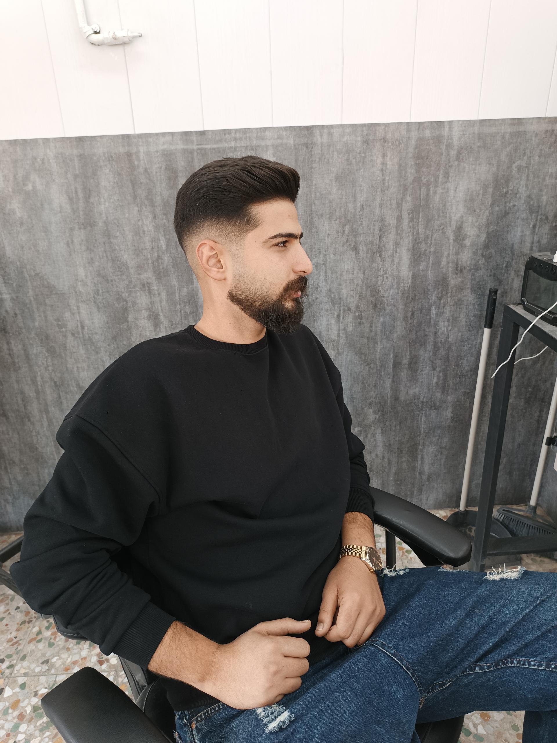 عکس آرایشگاه مردانه کافه مو