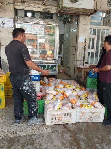 عکس مرغ فروشی سید