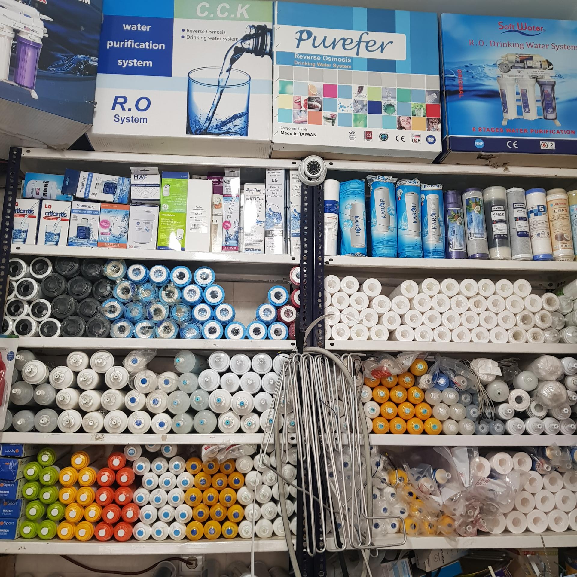 عکس فروش انواع فیلتر و دستگاه تصفیه آب