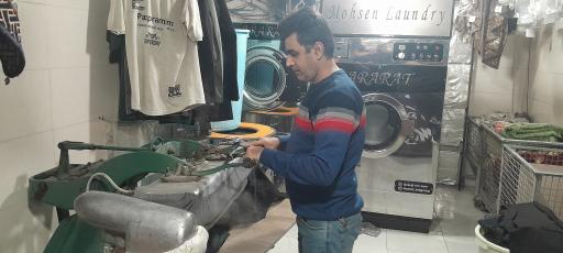 عکس خشکشویی محسن