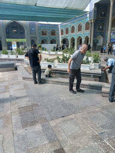 عکس مسجد جامع حرم حضرت عبدالعظیم