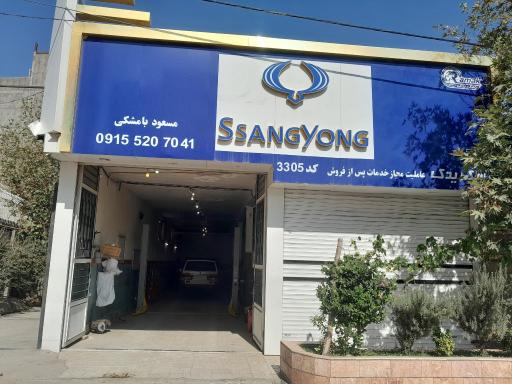 عکس تعمیرگاه سانگ یانگ (مسعود بامشکی)