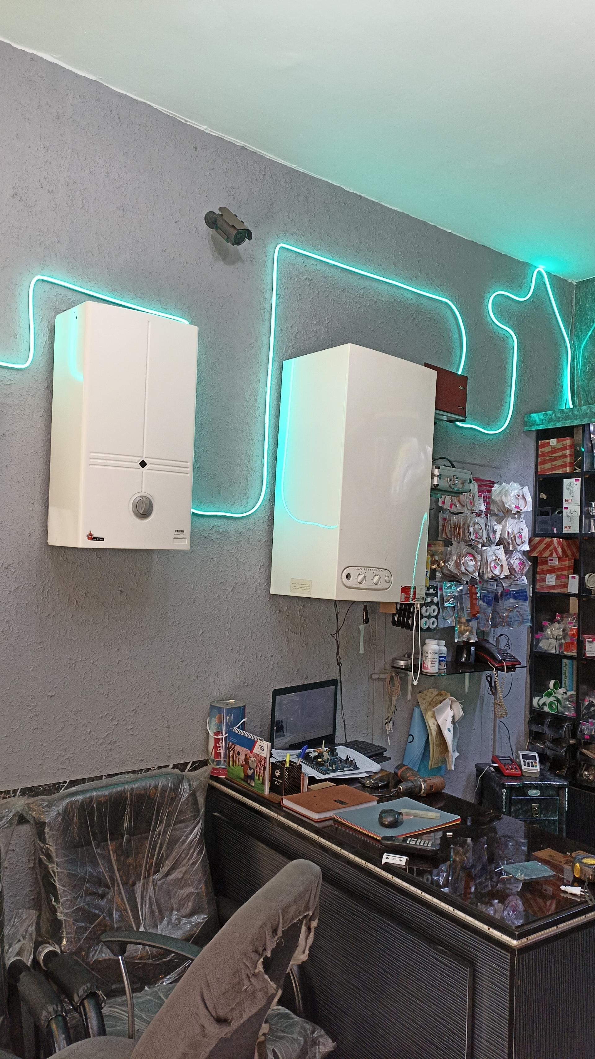 عکس فروشگاه و تعمیرگاه پکیج و آبگرمکن منشادی