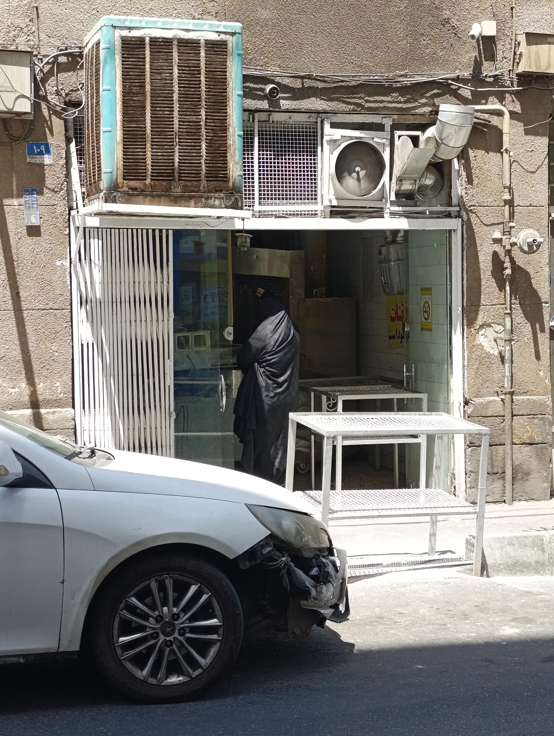 عکس نانوایی لواش