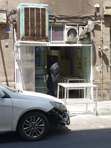 عکس نانوایی لواش