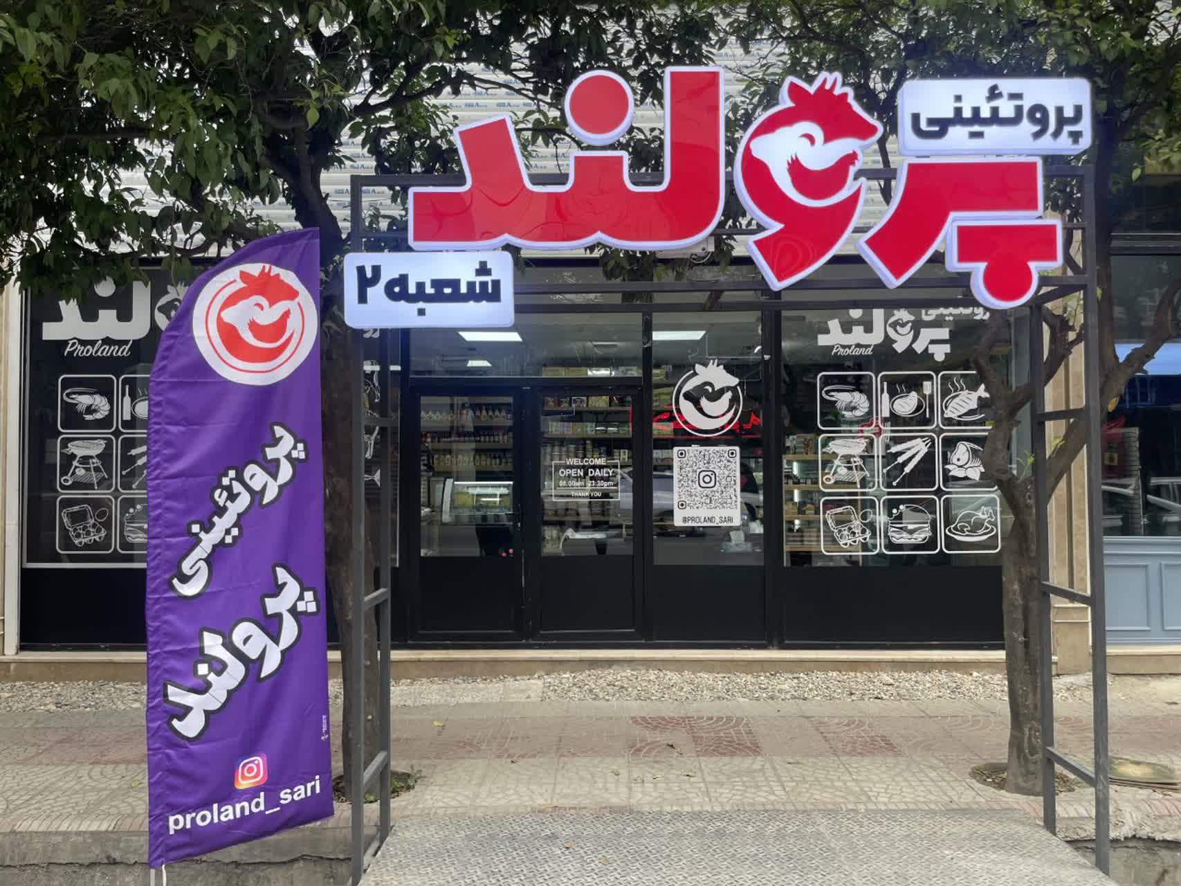 عکس پروتئینی پرولند ساری شعبه ۲