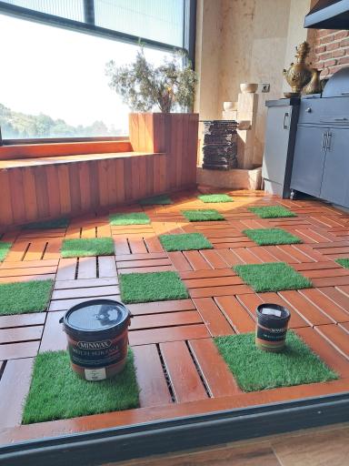 عکس خانه ترمو چوب