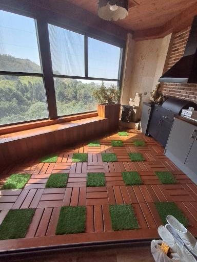 عکس خانه ترمو چوب