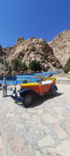 عکس آبشار مصنوعی پارک کوهستان