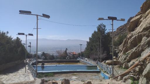 عکس آبشار مصنوعی پارک کوهستان