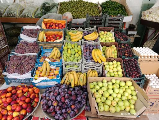 عکس میوه و تره بار ارزونی رنجبر 