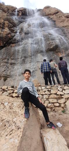 عکس آبشار مصنوعی پارک کوهستان