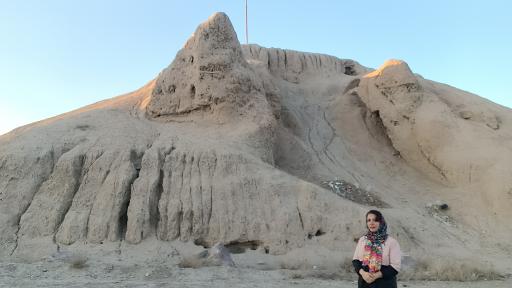 عکس تپه باستانی ده حسن
