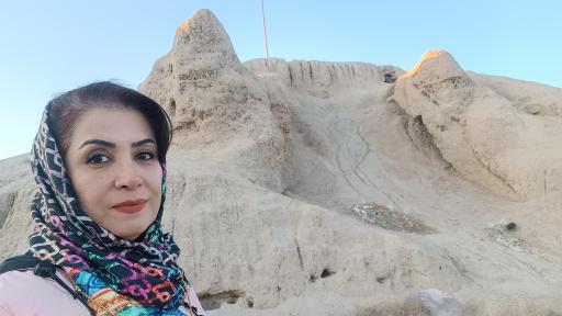 عکس تپه باستانی ده حسن