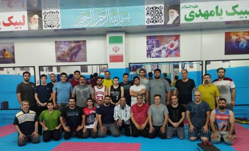 عکس بدنسازی و امادگی جسمانی ابوذر استاد علی زمانی