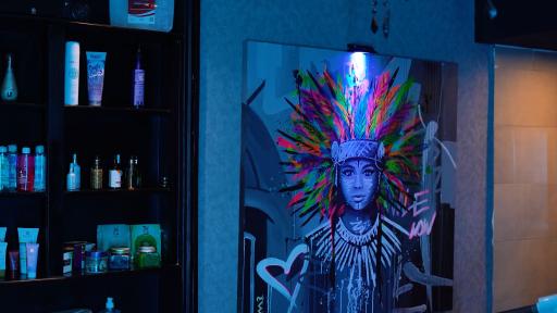 عکس آرایشگاه مردانه حامد تیهو