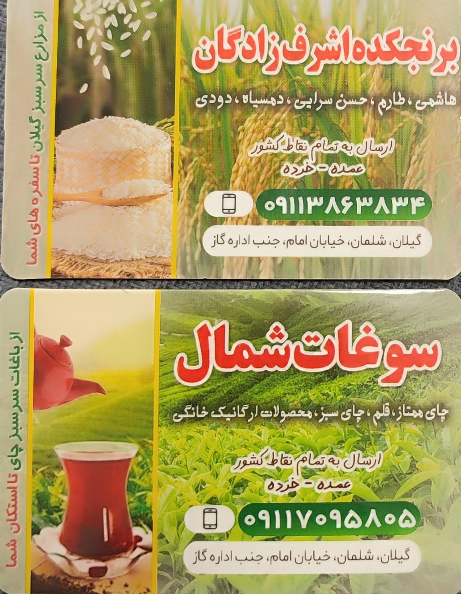 عکس برنجکده اشرف زادگان