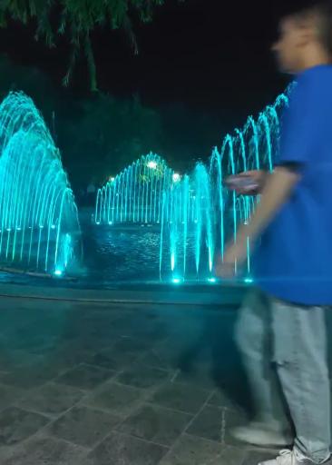 عکس فواره بوستان ارغوان