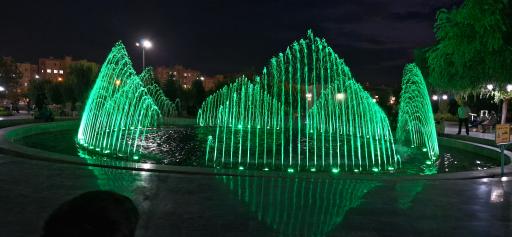 عکس فواره بوستان ارغوان