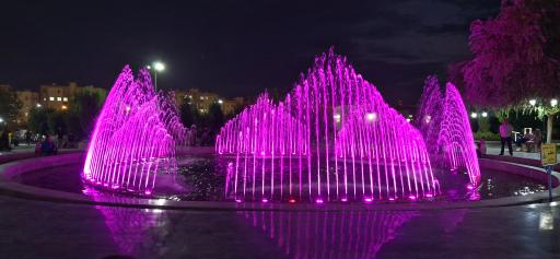 عکس فواره بوستان ارغوان