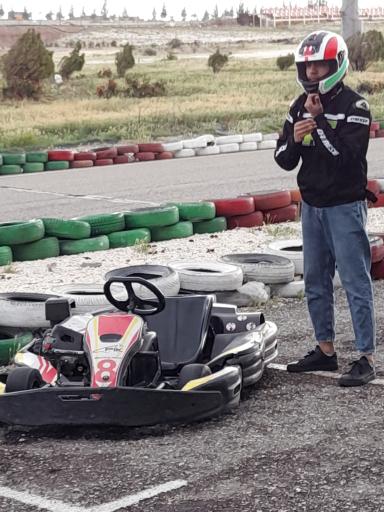 عکس کارتینگ بین المللی پرند