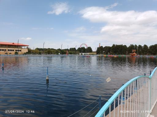 عکس دریاچه بوستان جنگلی غدیر