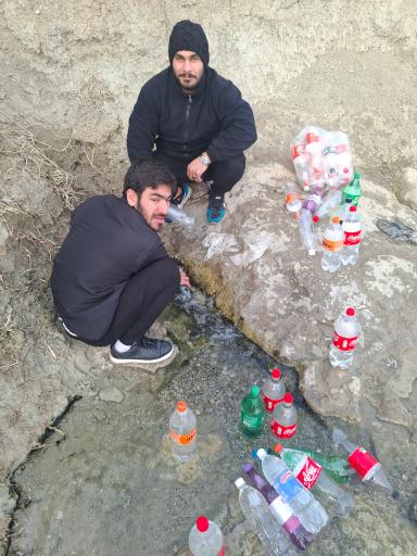 عکس چشمه آب معدنی