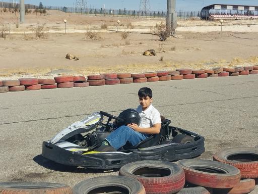 عکس کارتینگ بین المللی پرند