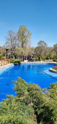 عکس باغ لاله‌های اراک