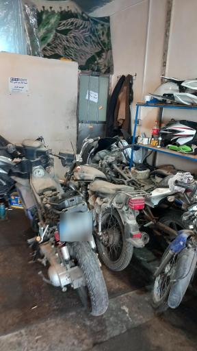 عکس تعمیرگاه موتورسیکلت سجاد