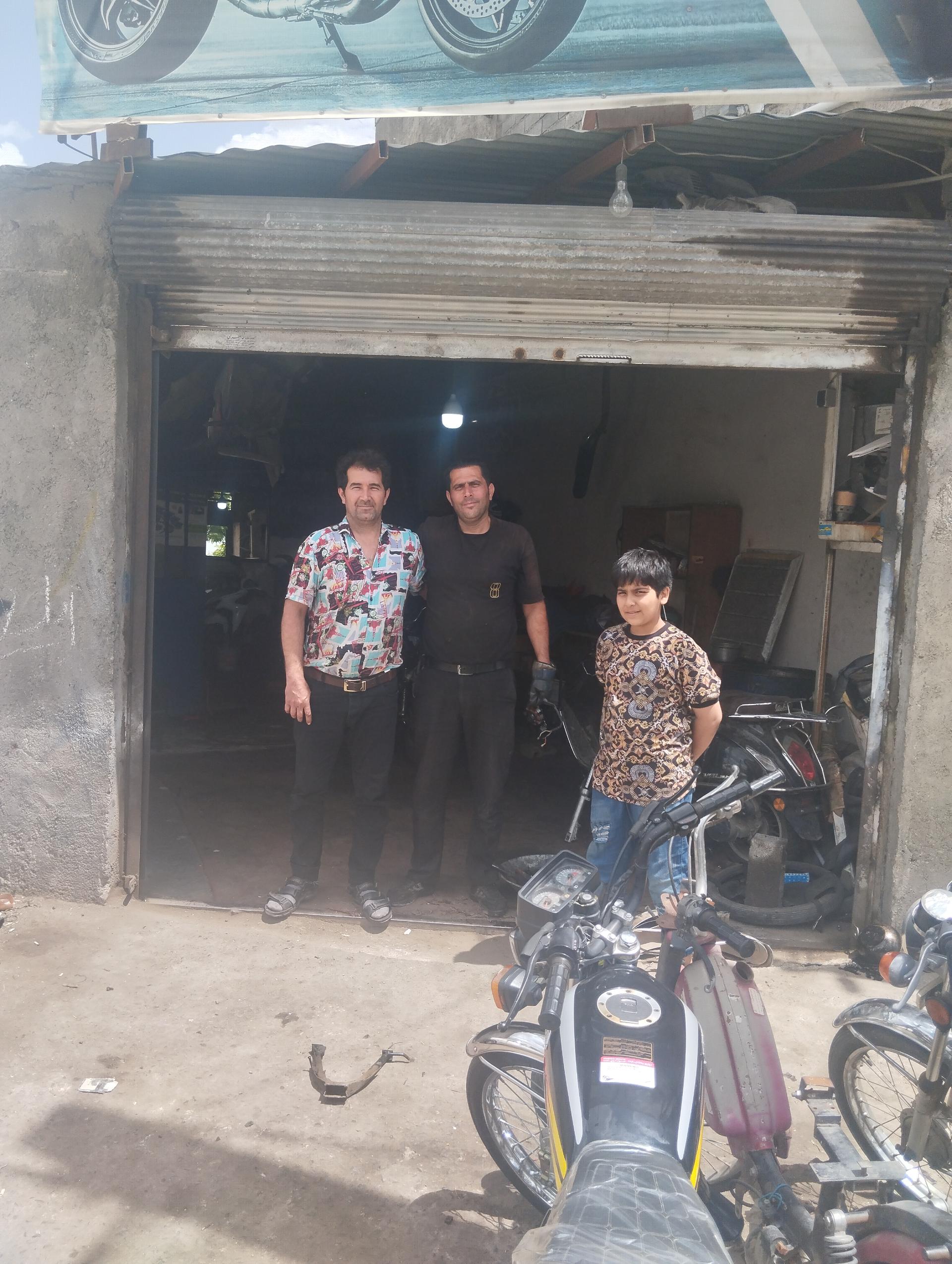 عکس تعمیرگاه موتورسیکلت سجاد