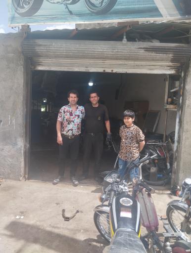 عکس تعمیرگاه موتورسیکلت سجاد