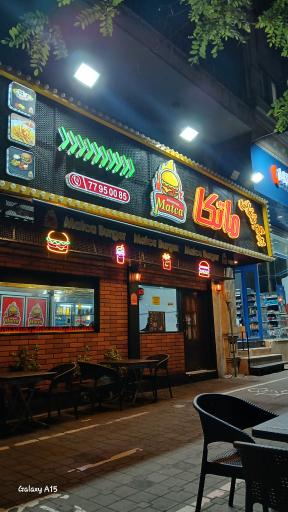 عکس برگر ذغالی ماتکا