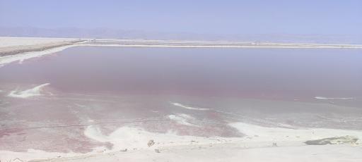 عکس دریاچه نمک مهارلو