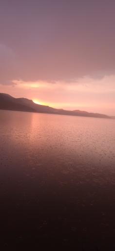 عکس دریاچه نمک مهارلو