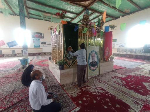 عکس آرامستان امامزاده سیدابراهیم ع نصراباد