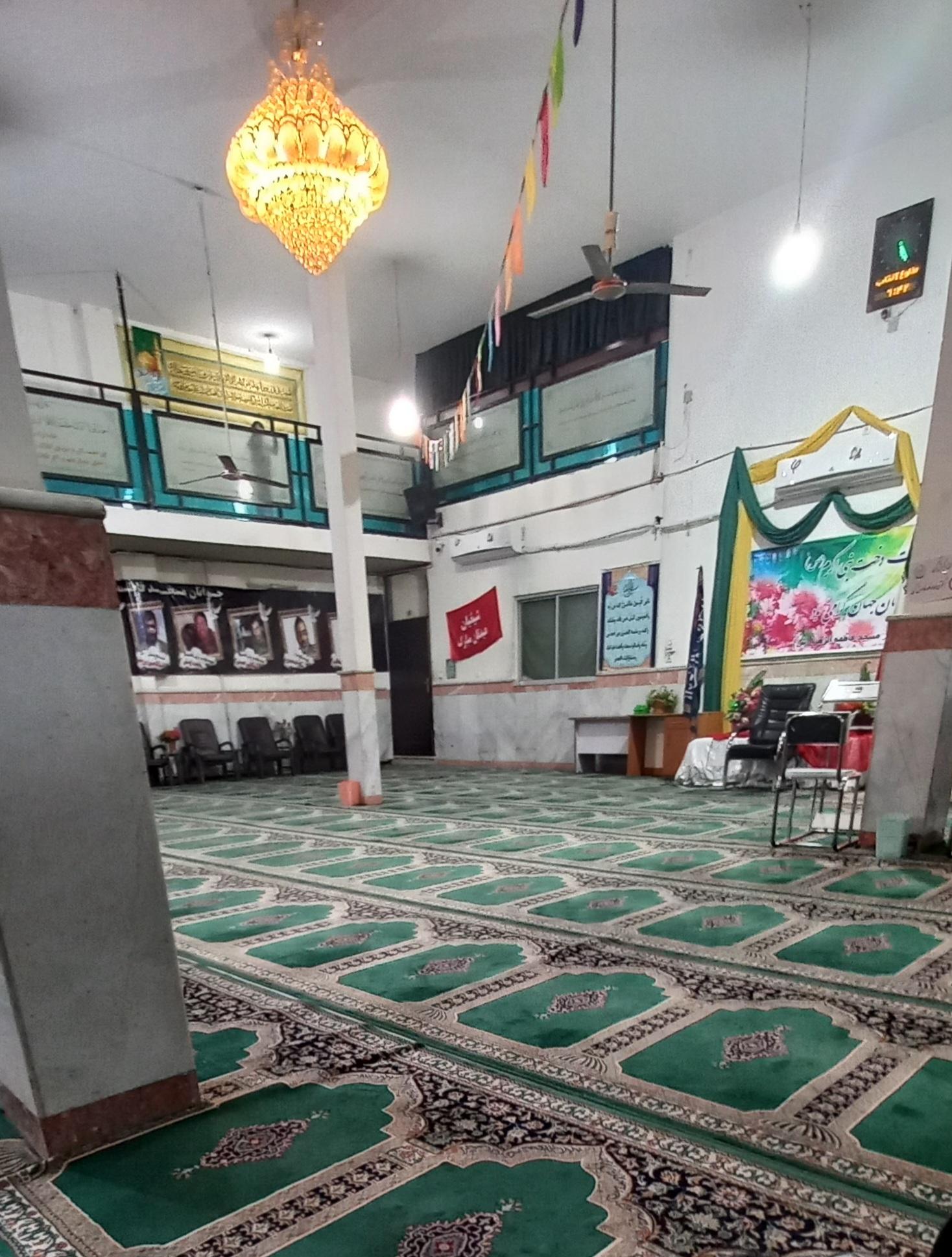 عکس مسجد فاطمه الزهرا