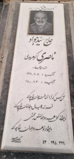 عکس مزار سید جواد ناصری کرهرودی